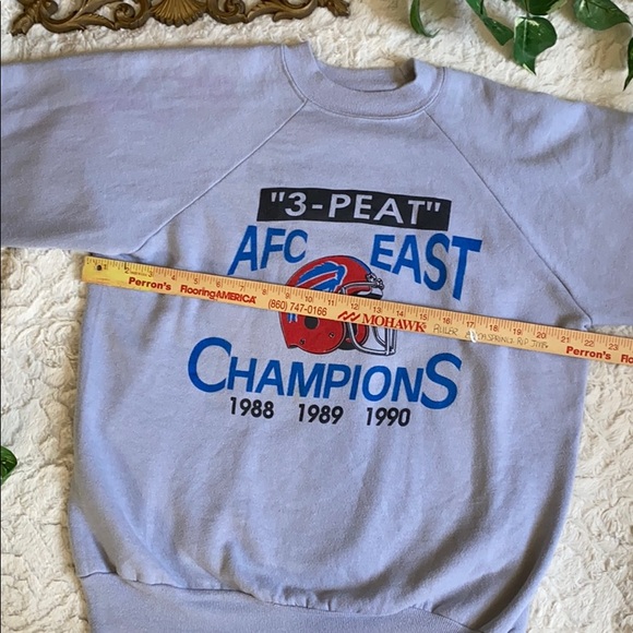 Vintage AFC Buffalo Bills Sweatshirt 88 89 90 - Picture 4 of 6